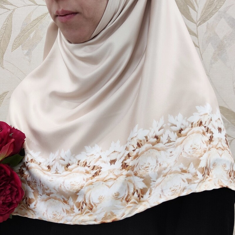 روسری ابریشم توییل کد RT020