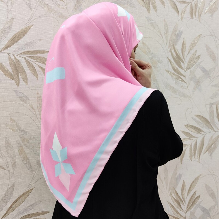 روسری ابریشم توییل کد RT015