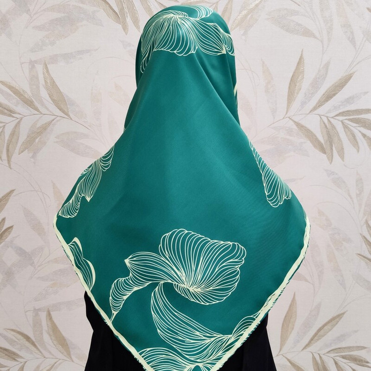 روسری ابریشم توییل کد RT027