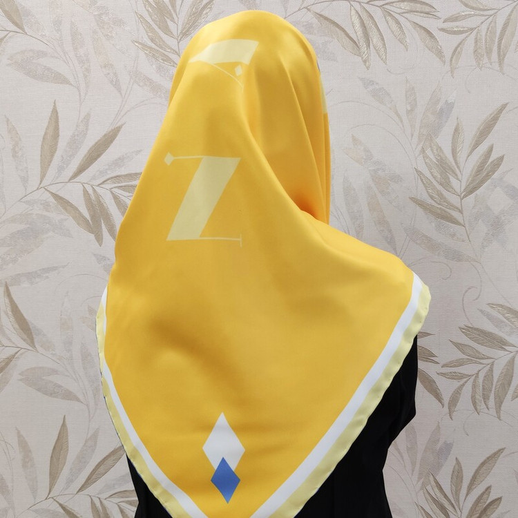 روسری ابریشم توییل کد RT026