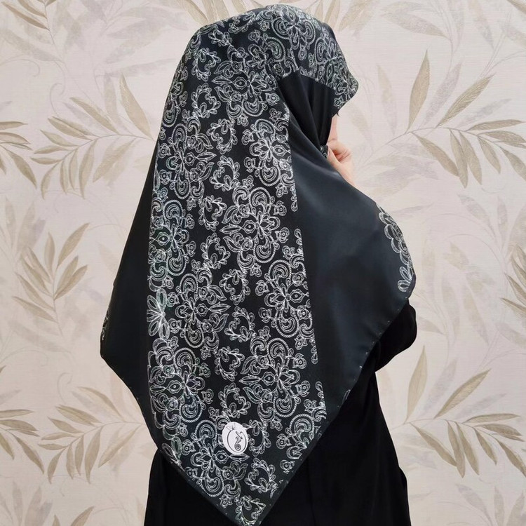 روسری ابریشم توییل کد RT028