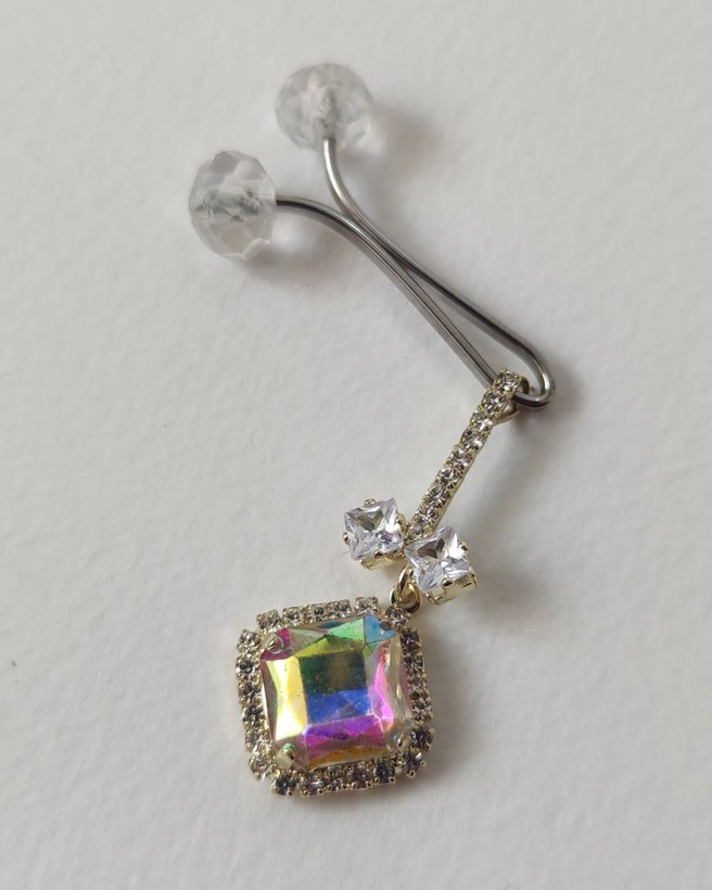 گیره روسری کریستال کد G020