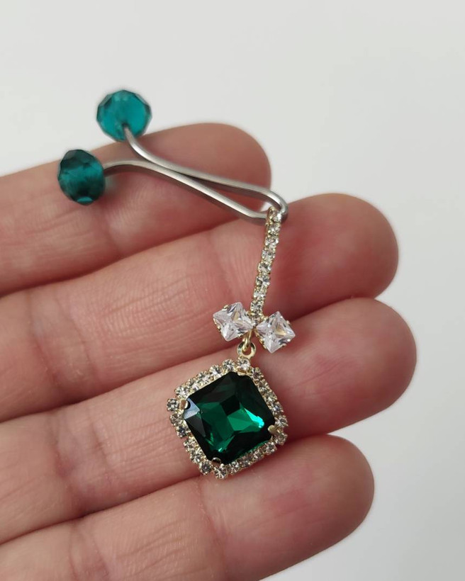 گیره روسری کریستال کد G020
