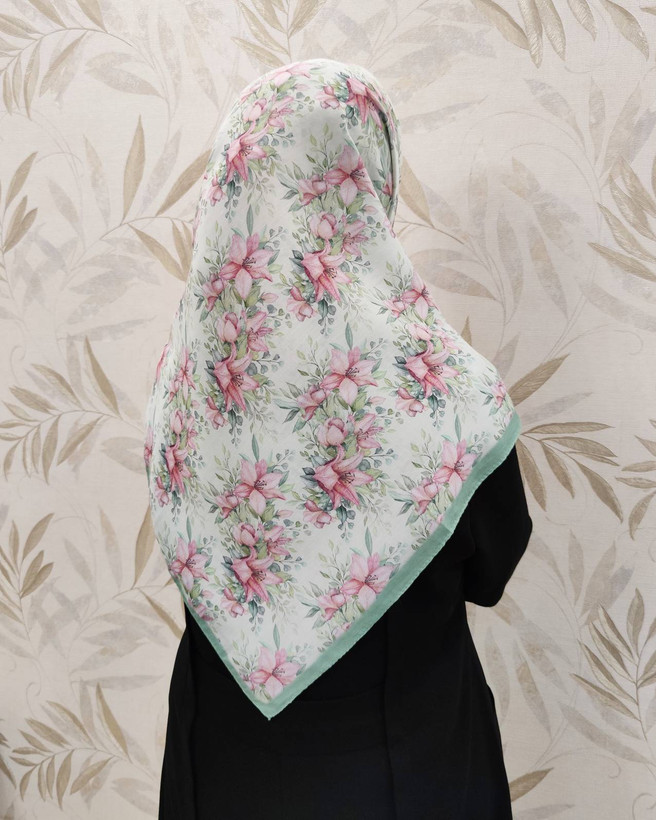 روسری نخی دخترانه کد rn55