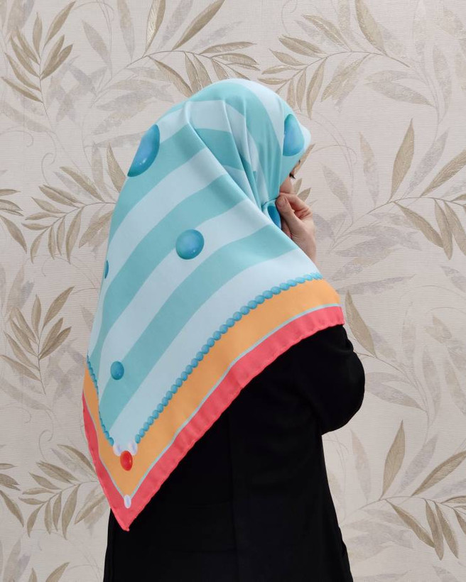 روسری نخی پاییزه کد rp009
