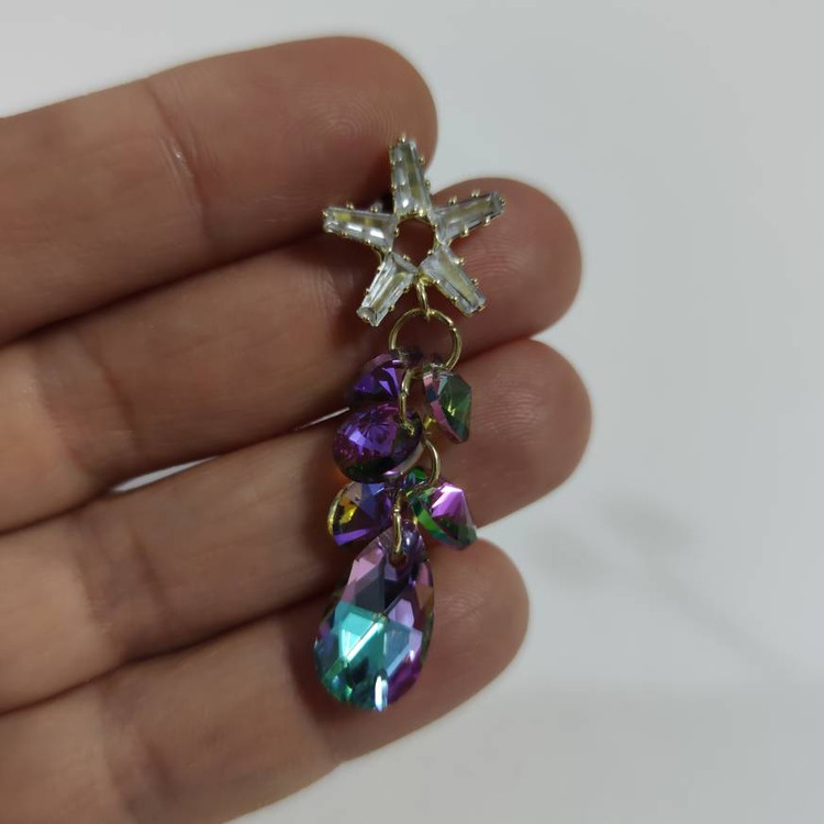 گیره روسری کریستال کد G014