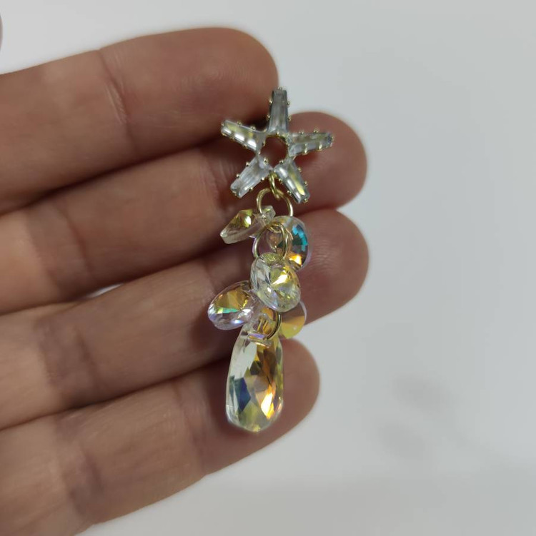 گیره روسری کریستال کد G014
