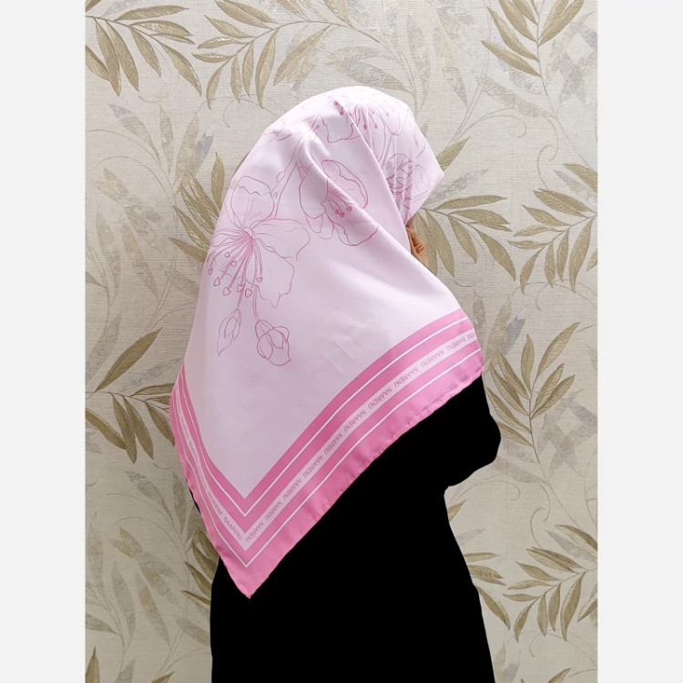 روسری ابریشم توییل کد RT048