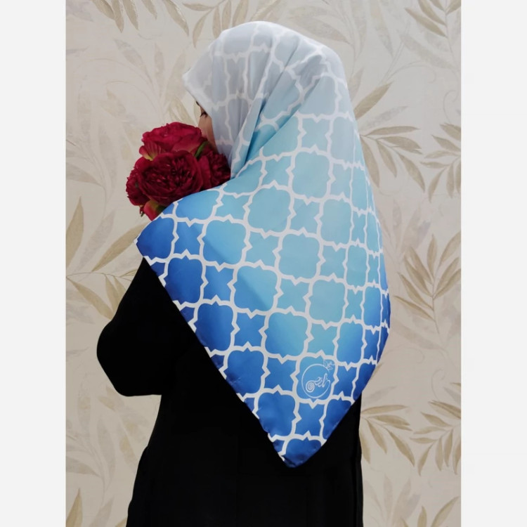 روسری ابریشم توییل کد RT041